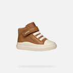Geox Respira ghete baieti imblanite Gisli Baby 20-27 Brown