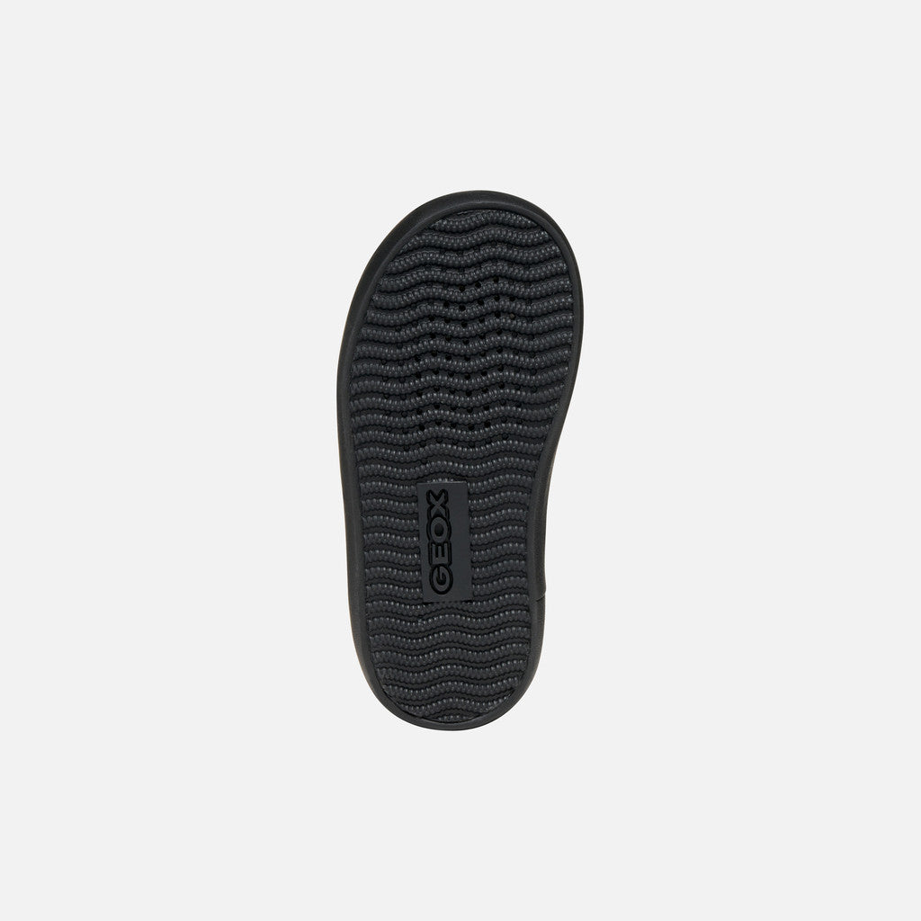 Geox Respira pantofi baieti captusiti Gisli 20-27 Dark Green/Black