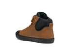 Geox Respira pantofi baieti captusiti Gisli 28-36 Brown/Black
