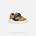 Geox Respira pantofi baieti Ciufciuf 20-27 Caramel/Navy