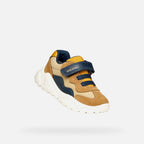 Geox Respira pantofi baieti Ciufciuf 20-27 Caramel/Navy