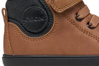 Geox Respira pantofi baieti captusiti Gisli 20-27 Brown/Black