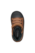 Geox Respira pantofi baieti captusiti Gisli 20-27 Brown/Black