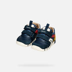 Geox Respira pantofi baieti Iupidoo 18-26 Navy/Dark Red