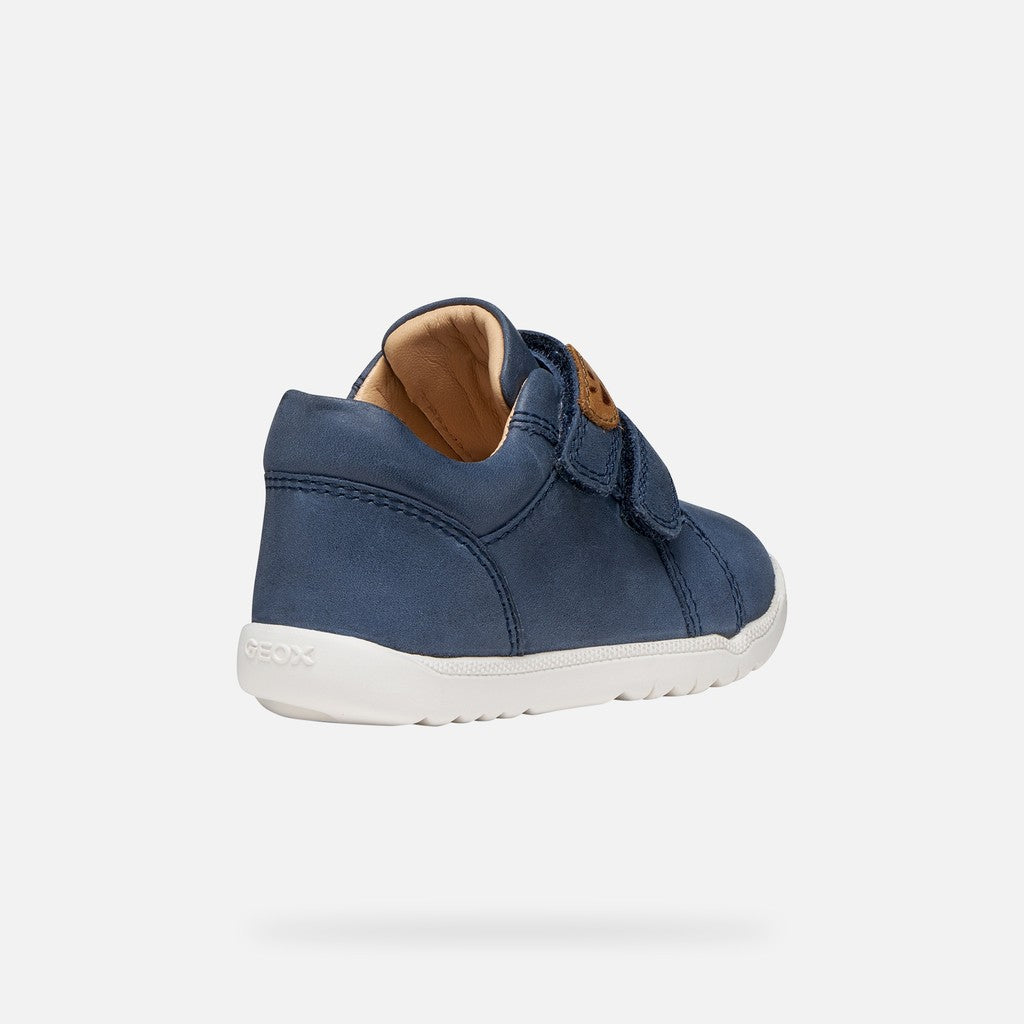 Geox Respira pantofi baieti Macchia 18-26 Navy