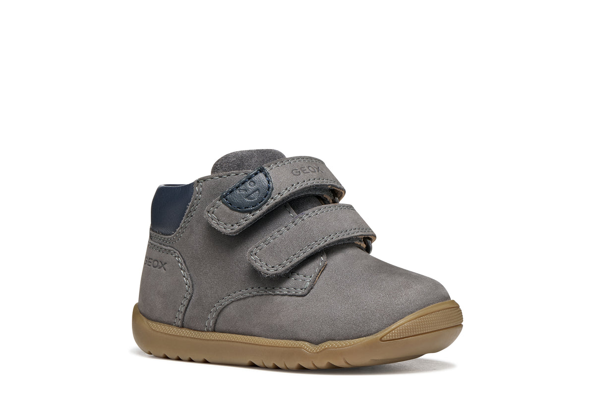 Geox Respira pantofi baieti Macchia Baby 18-26 Grey/Navy Imagine principală a produsului