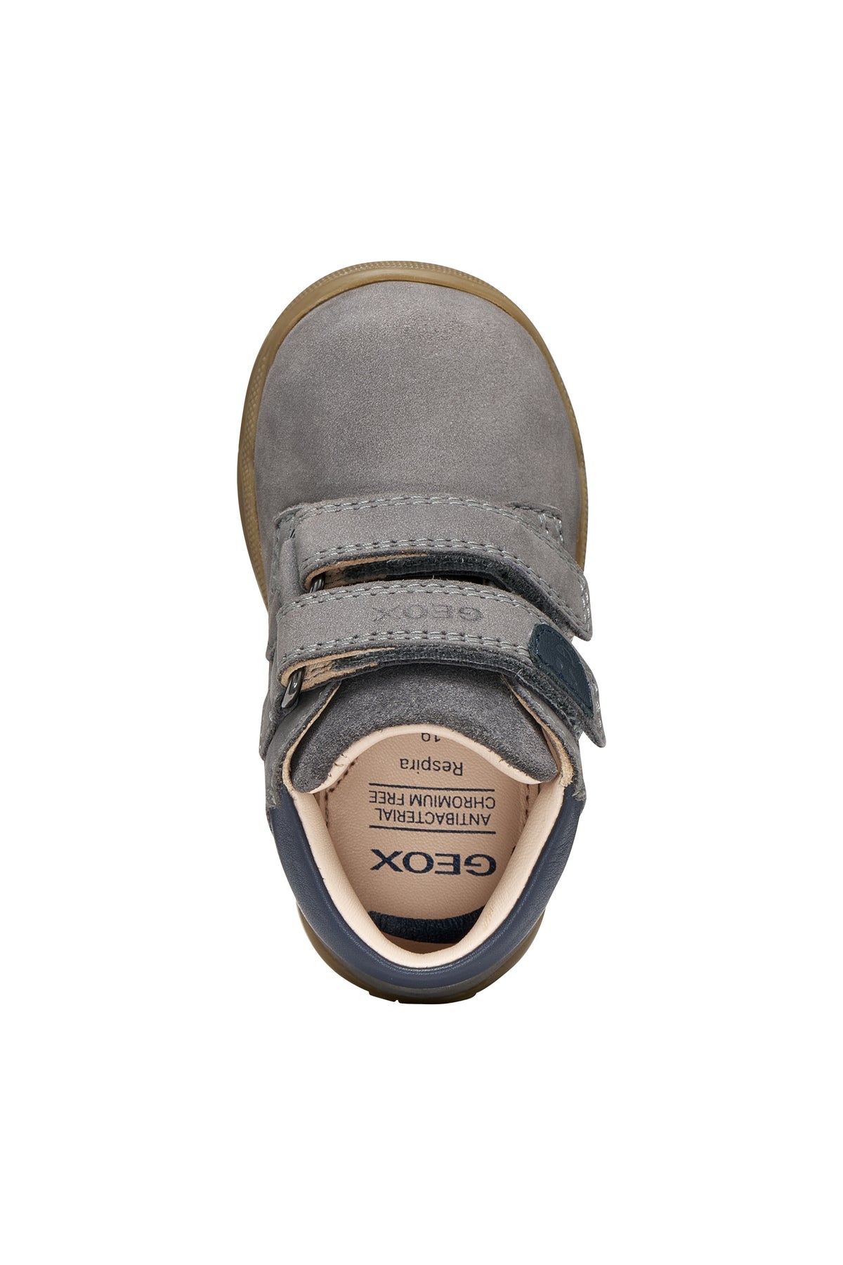 Geox Respira pantofi baieti Macchia Baby 18-26 Grey/Navy