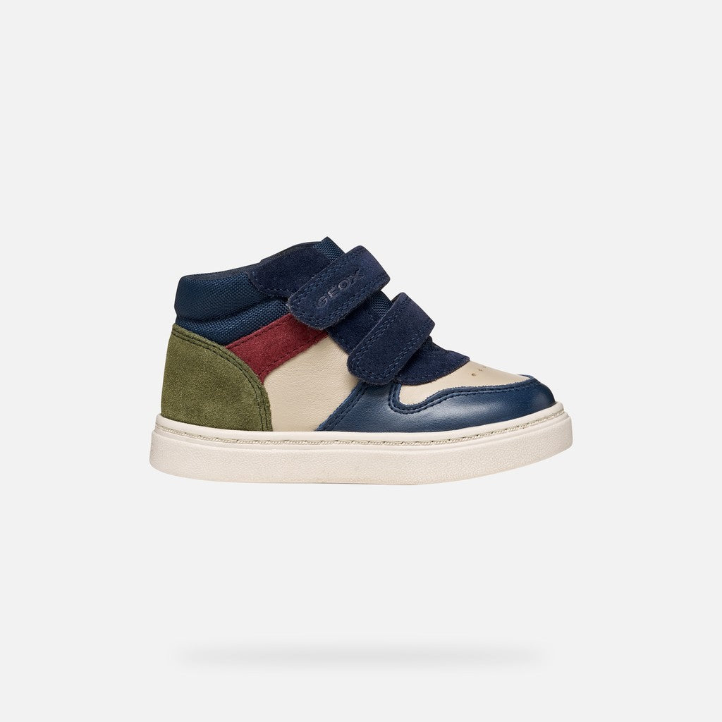 Geox Respira pantofi baieti Nashik 20-27 Beige/Navy