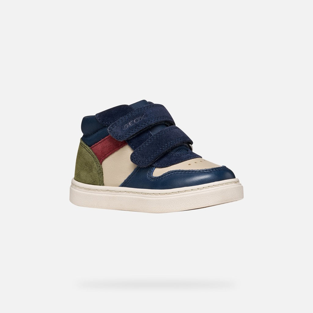 Geox Respira pantofi baieti Nashik 20-27 Beige/Navy