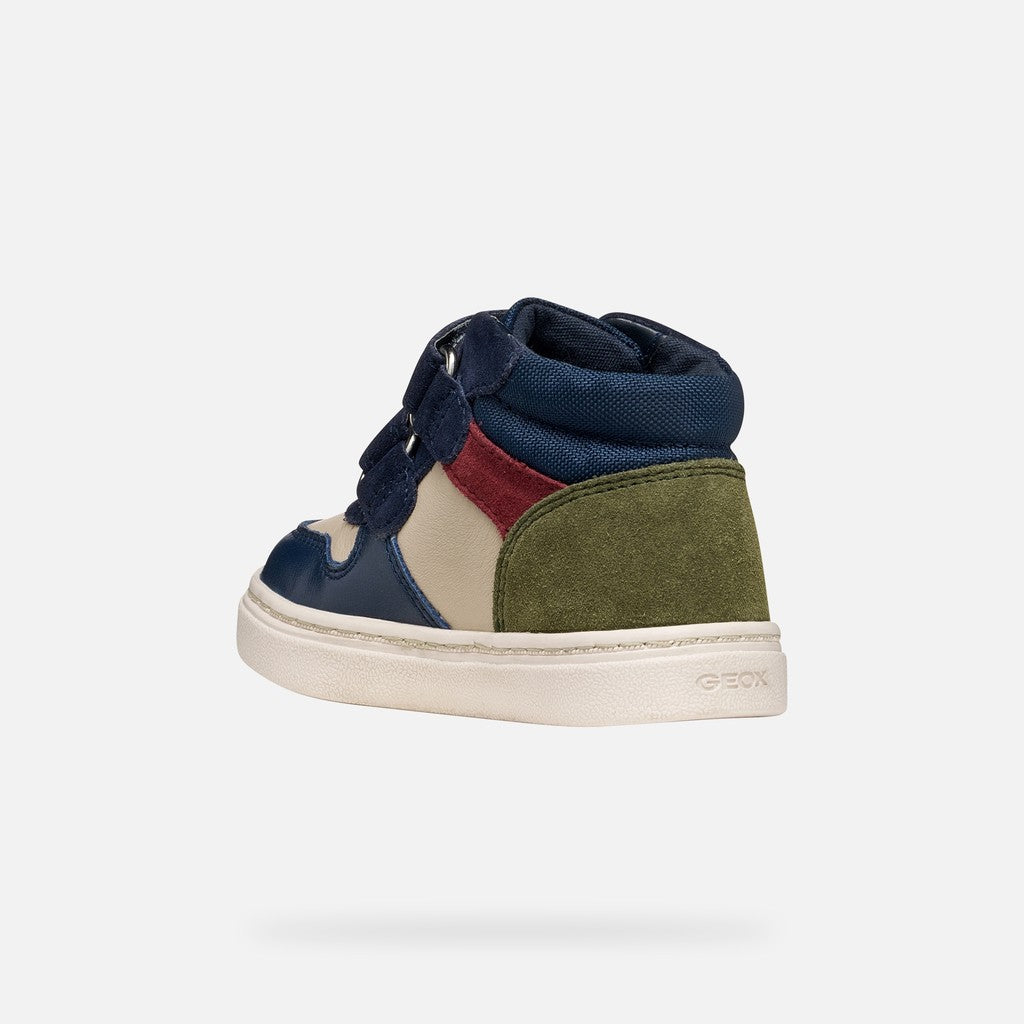 Geox Respira pantofi baieti Nashik 20-27 Beige/Navy