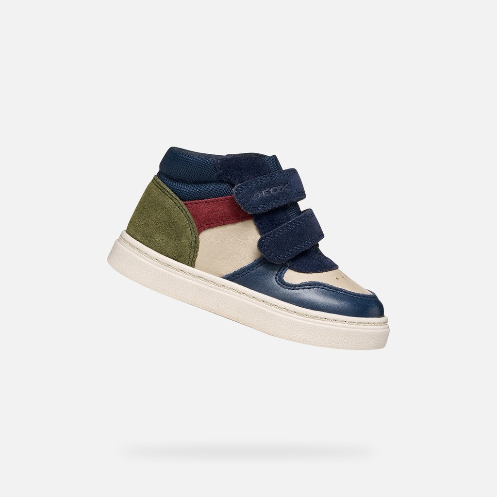 Geox Respira pantofi baieti Nashik 20-27 Beige/Navy