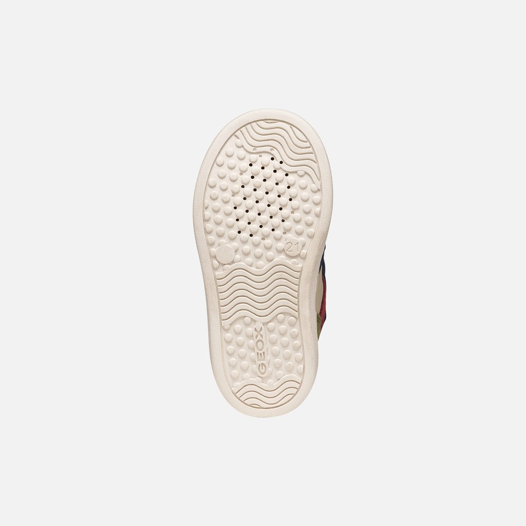 Geox Respira pantofi baieti Nashik 20-27 Beige/Navy