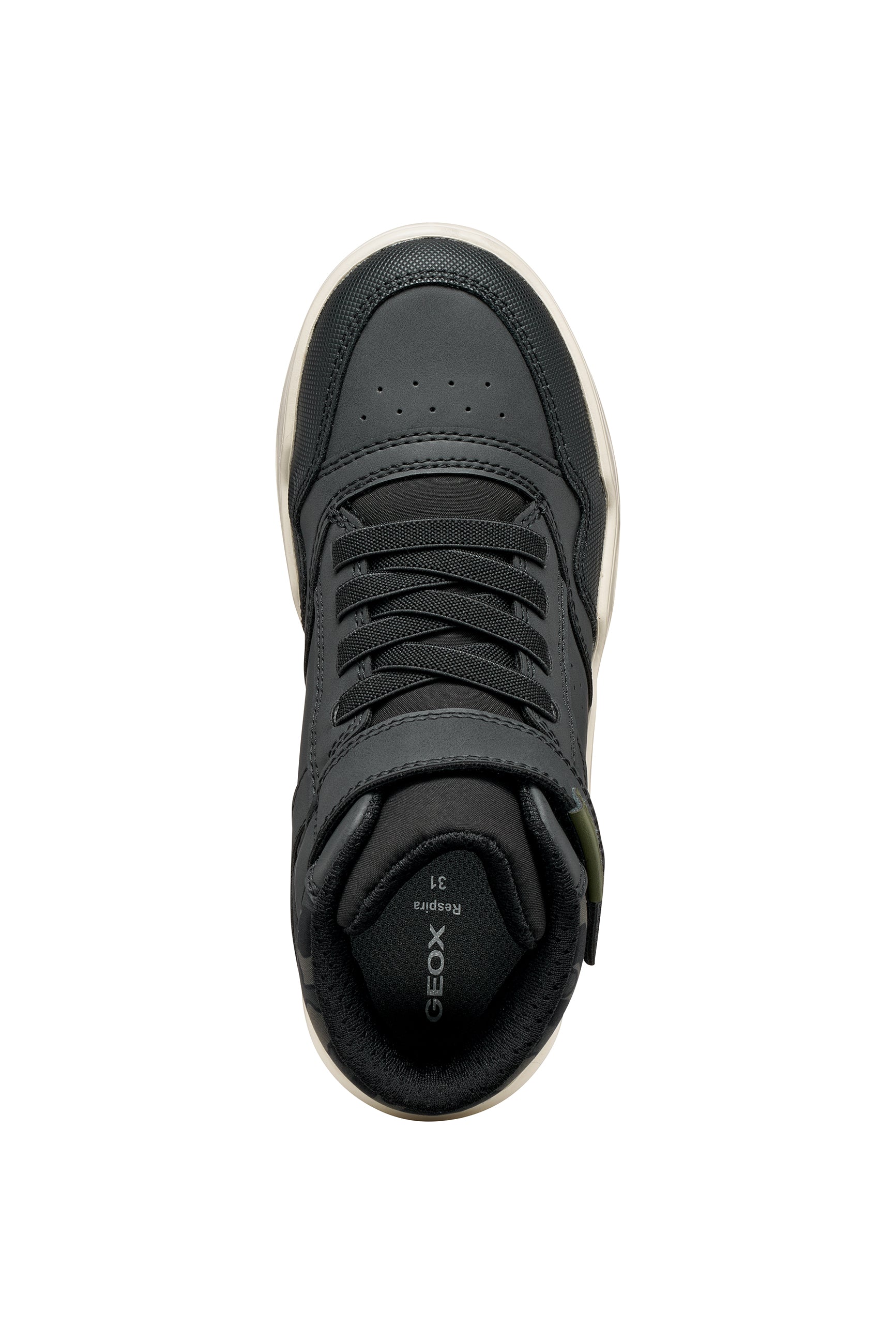 Geox Respira pantofi baieti Perth 28-39 Black/Camuflage