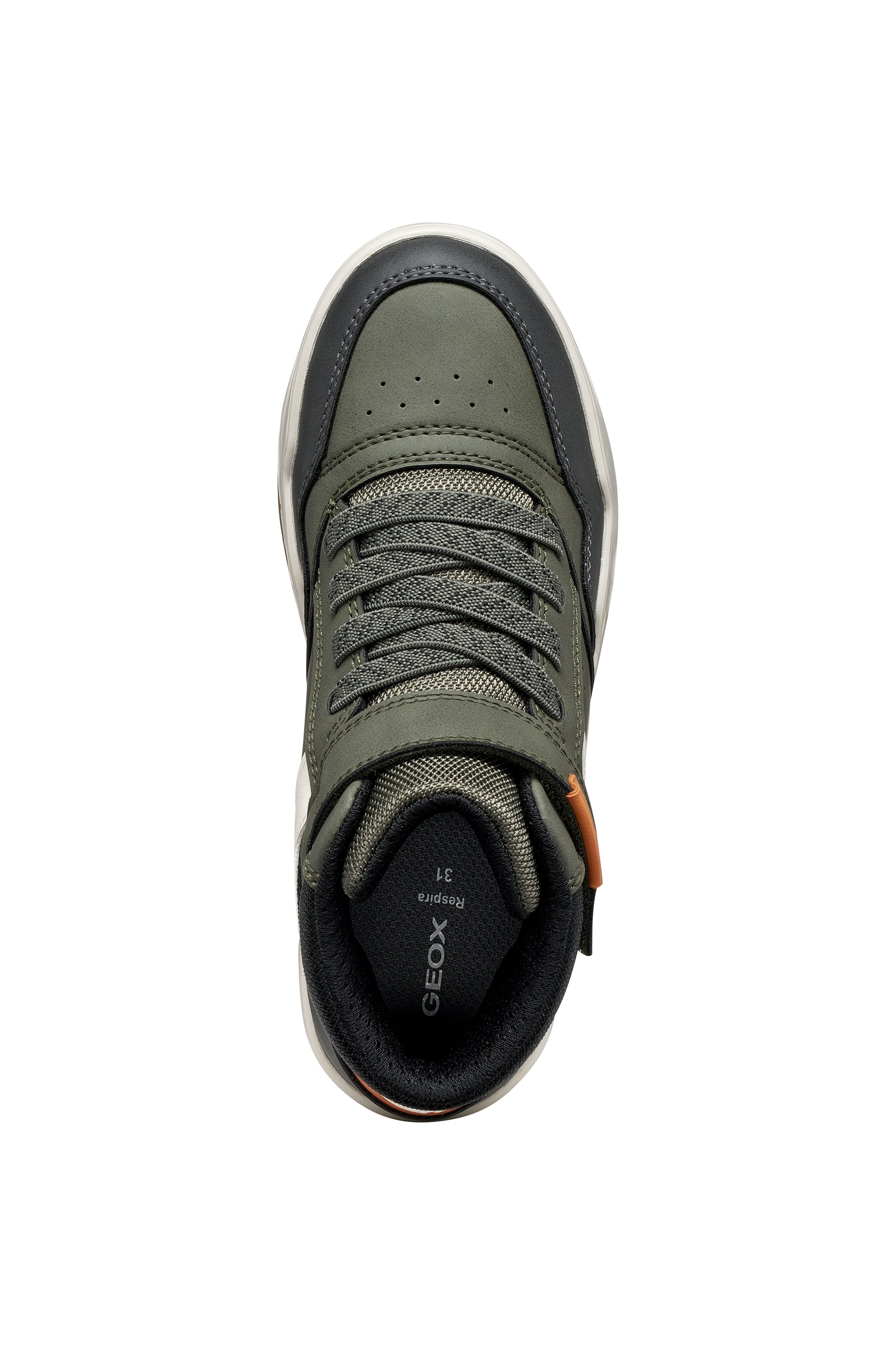 Geox Respira pantofi baieti Perth 28-39 Military