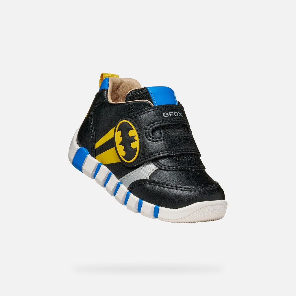 Geox pantofi baieti Iupidoo 18-26 Batman Black/Yellow