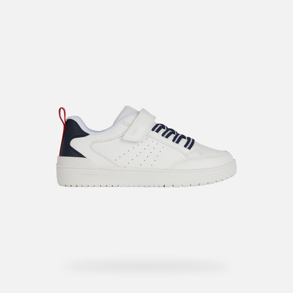 Geox Respira pantofi baieti sport Washiba 26-37 White/Navy
