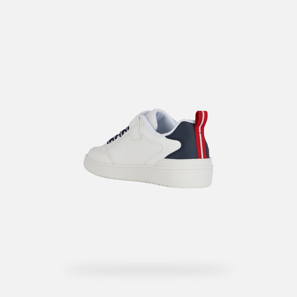 Geox Respira pantofi baieti sport Washiba 26-37 White/Navy