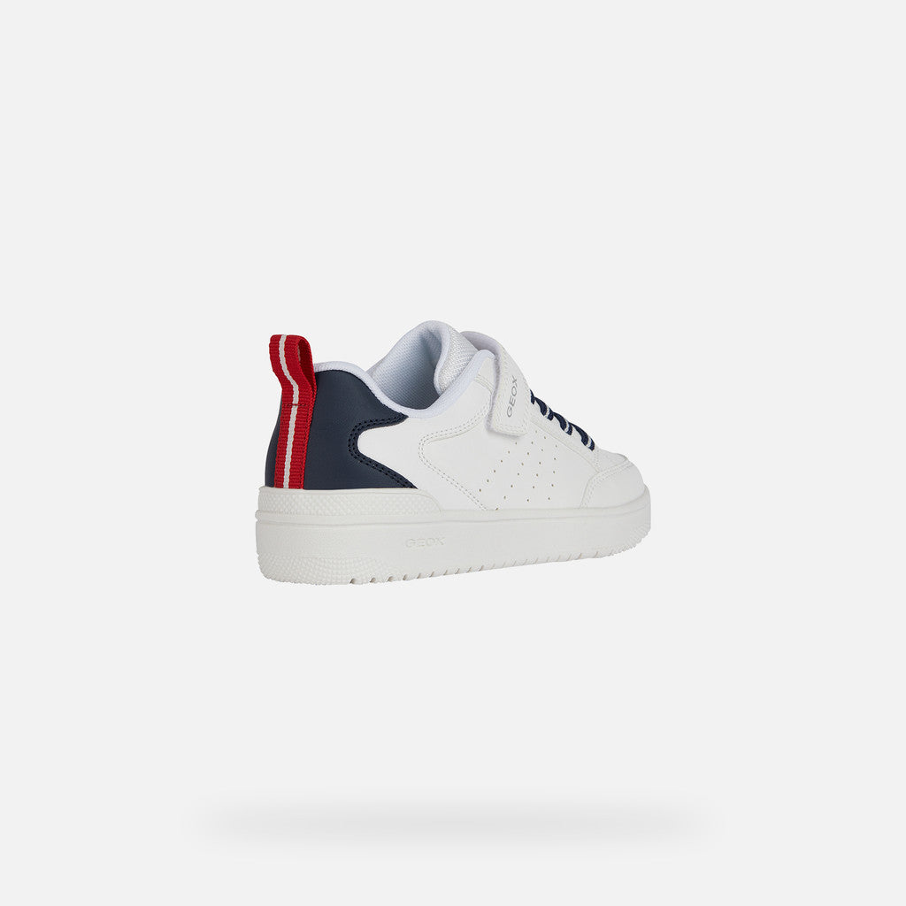 Geox Respira pantofi baieti sport Washiba 26-37 White/Navy