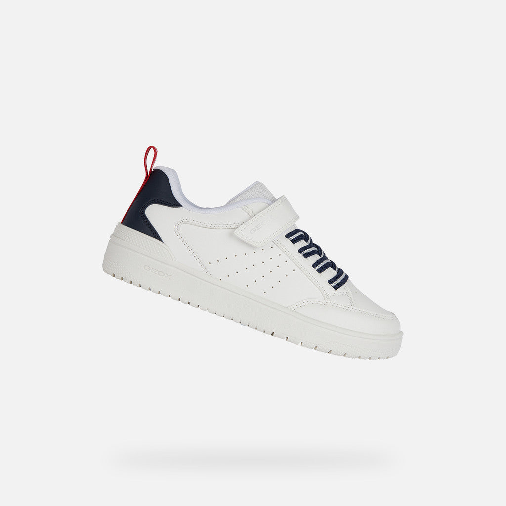 Geox Respira pantofi baieti sport Washiba 26-37 White/Navy