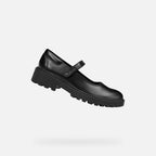 Geox Respira pantofi eleganti fete pentru scoala Casey 28-37 Black