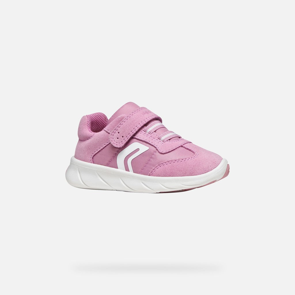 Geox pantofi fete Barefoot Foot-Run 20-27 Dark Pink/White
