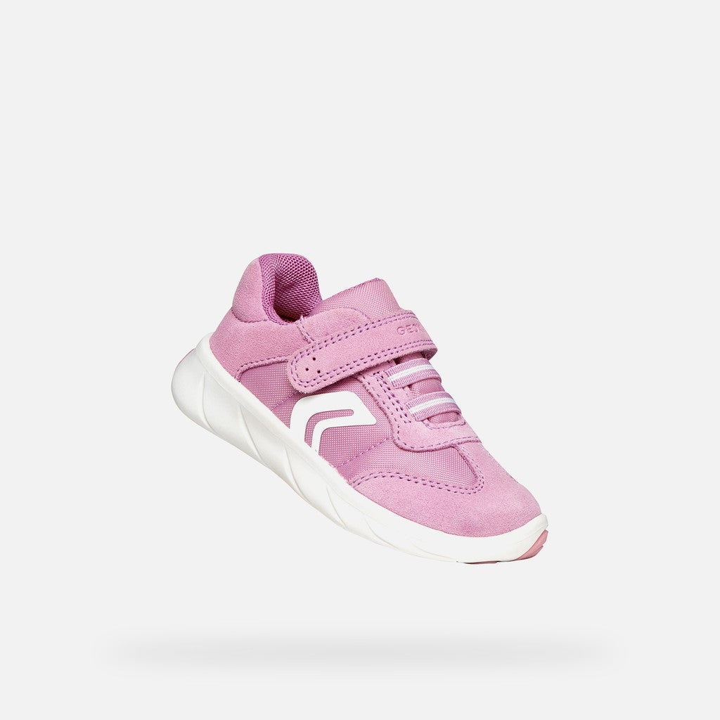 Geox pantofi fete Barefoot Foot-Run 20-27 Dark Pink/White