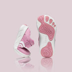 Geox pantofi fete Barefoot Foot-Run 20-27 Dark Pink/White