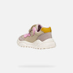 Geox Respira pantofi fete Ciufciuf 20-27 Beige/Dark Pink