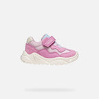 Geox Respira pantofi fete Ciufciuf 20-27 Pink/Light sky