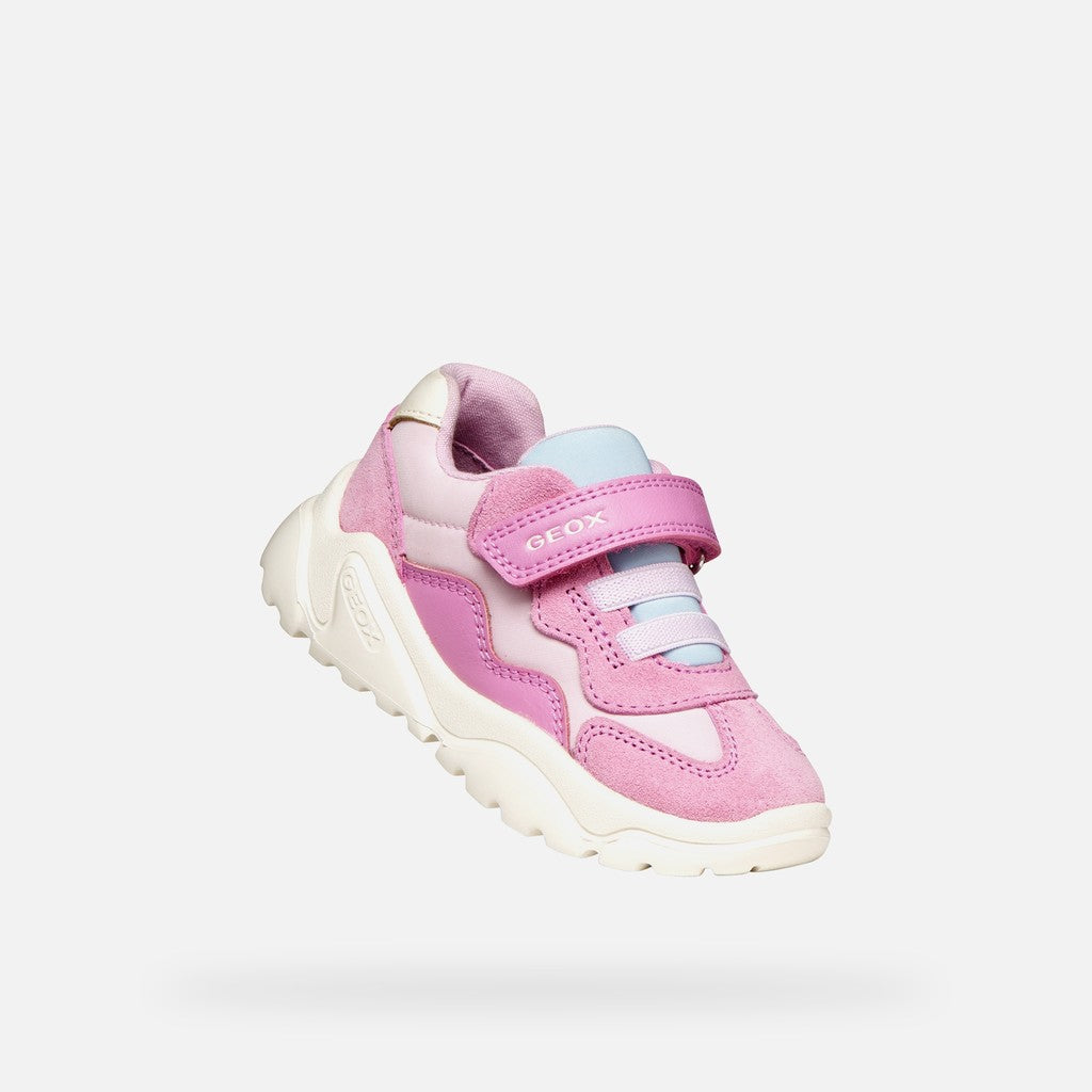 Geox Respira pantofi fete Ciufciuf 20-27 Pink/Light sky