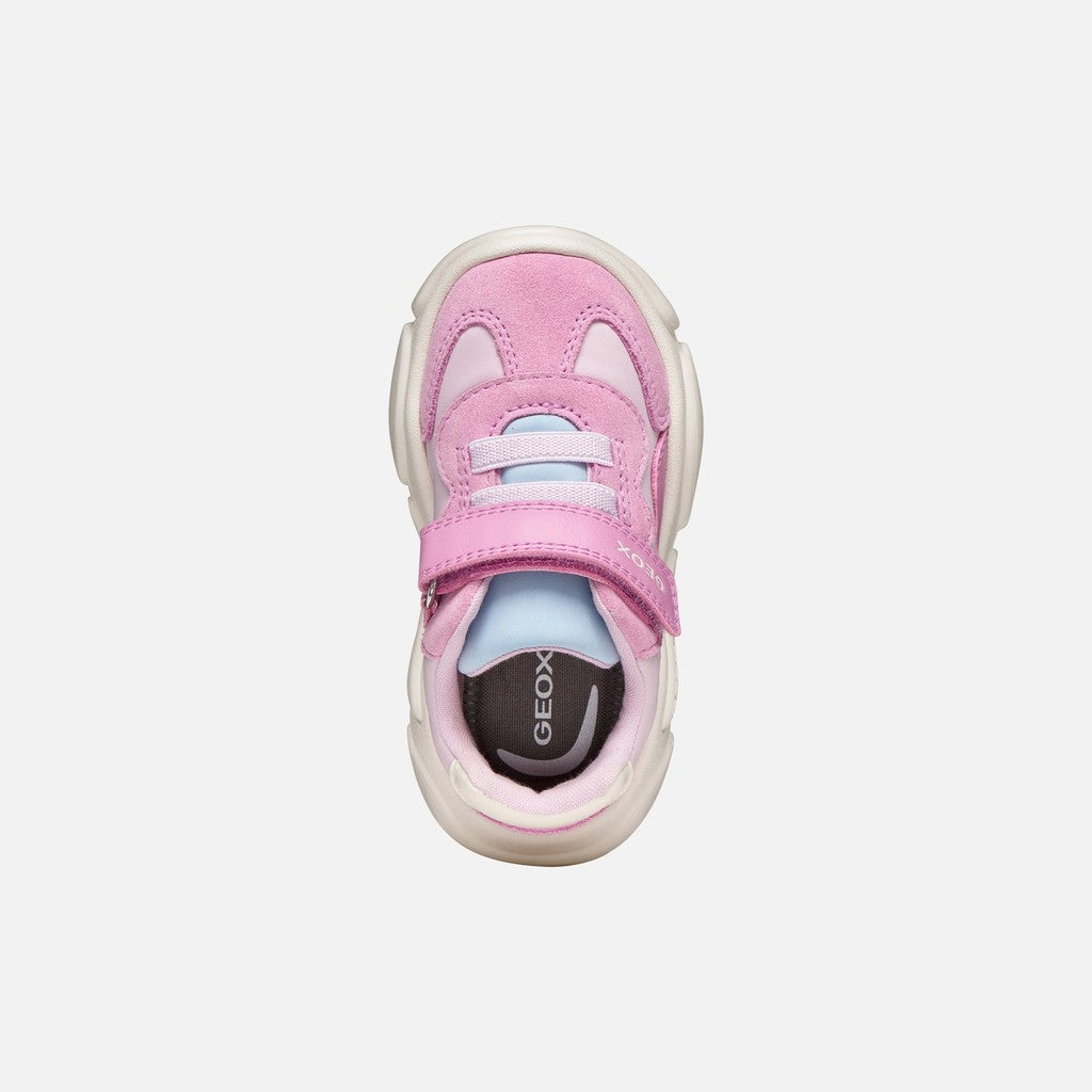 Geox Respira pantofi fete Ciufciuf 20-27 Pink/Light sky