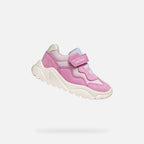 Geox Respira pantofi fete Ciufciuf 20-27 Pink/Light sky