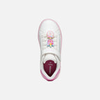 Geox Respira pantofi fete Eclyper 33-37 White/Dark Pink