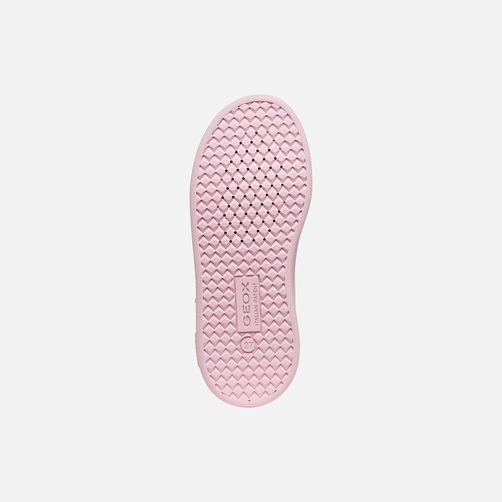 Geox Respira pantofi fete Eclyper 33-37 White/Dark Pink