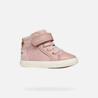 Geox Respira pantofi fete Gisli 20-27 Old Rose caprioara