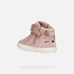 Geox Respira pantofi fete Gisli 20-27 Old Rose caprioara