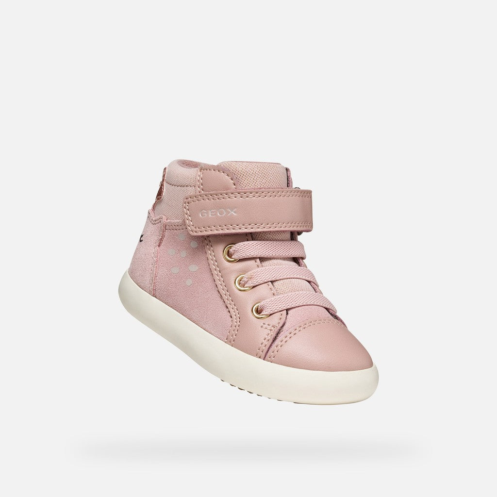 Geox Respira pantofi fete Gisli 20-27 Old Rose caprioara