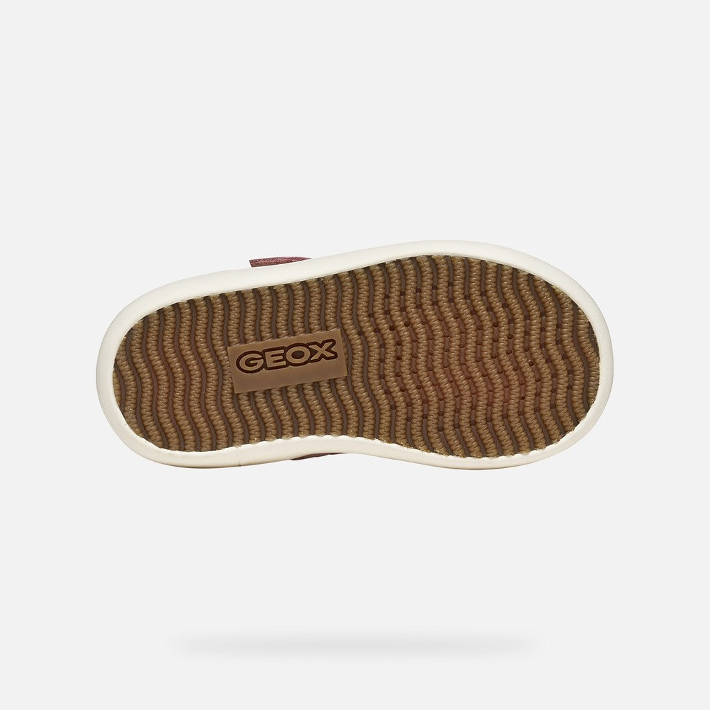 Geox Respira pantofi fete Gisli 20-27 Old Rose caprioara