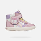 Geox Respira pantofi fete Gisli 20-27 Hello Kitty White/Pink