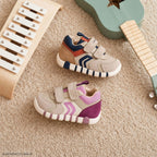 Geox Respira pantofi fete Iupidoo 18-26 Beige/Dark Pink