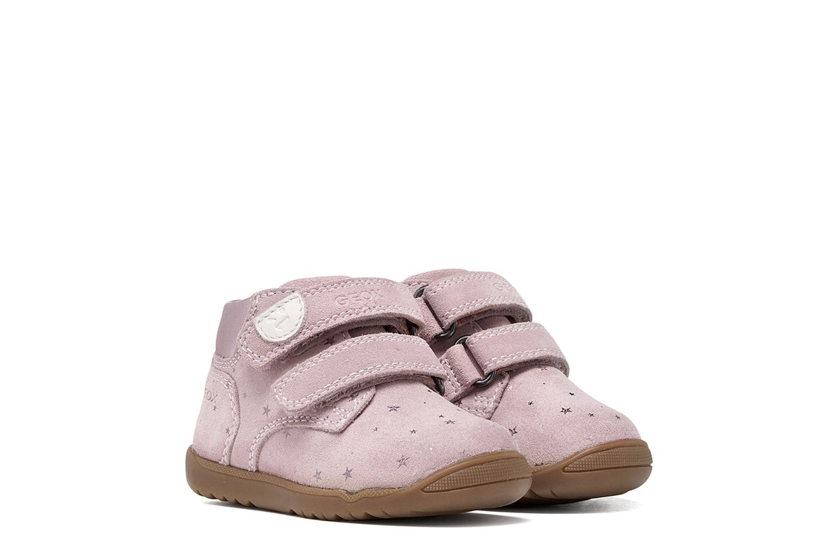 Geox Respira pantofi fete Macchia 18-26 Old Rose cu stelute Imagine principală a produsului