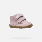 Geox Respira pantofi fete Macchia 18-26 Old Rose cu stelute