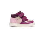 Geox Respira pantofi fete Nashik 20-27 Old Rose/Dark Purple