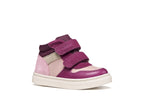 Geox Respira pantofi fete Nashik 20-27 Old Rose/Dark Purple