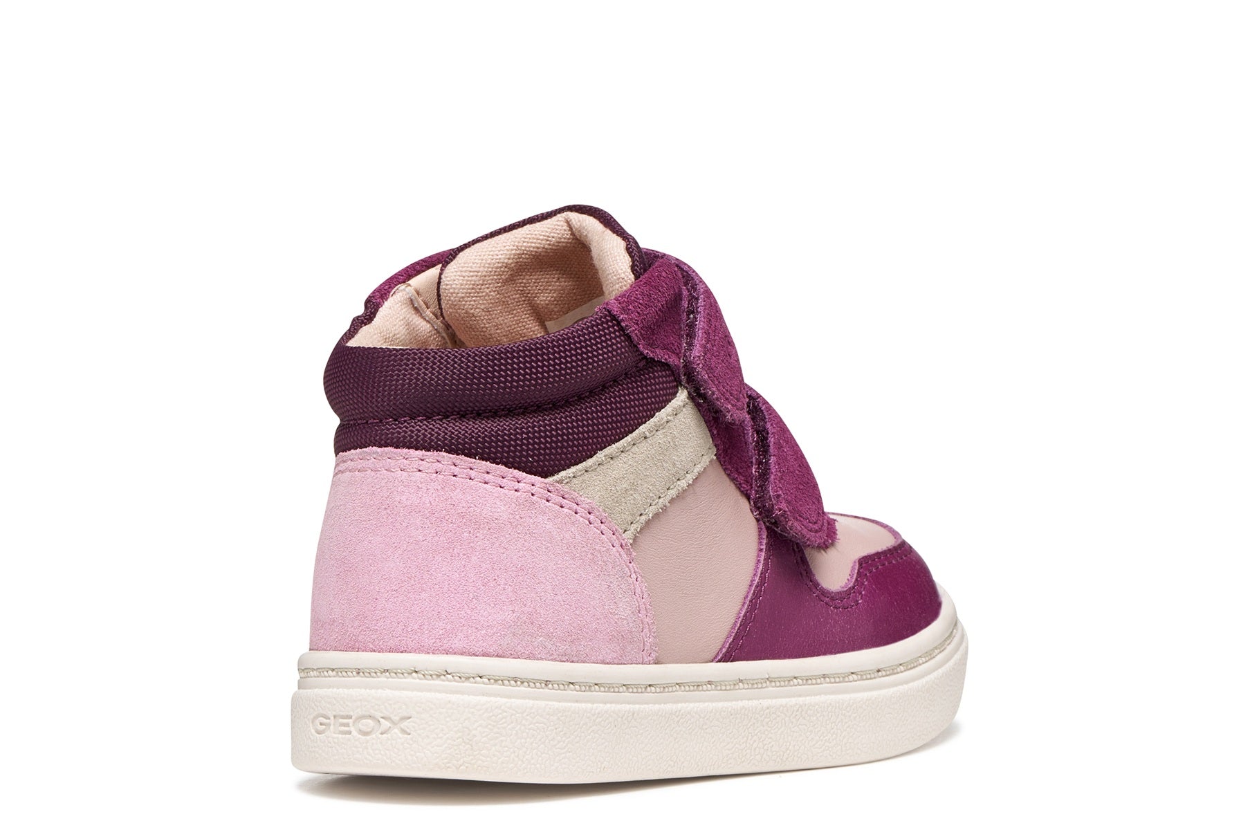 Geox Respira pantofi fete Nashik 20-27 Old Rose/Dark Purple