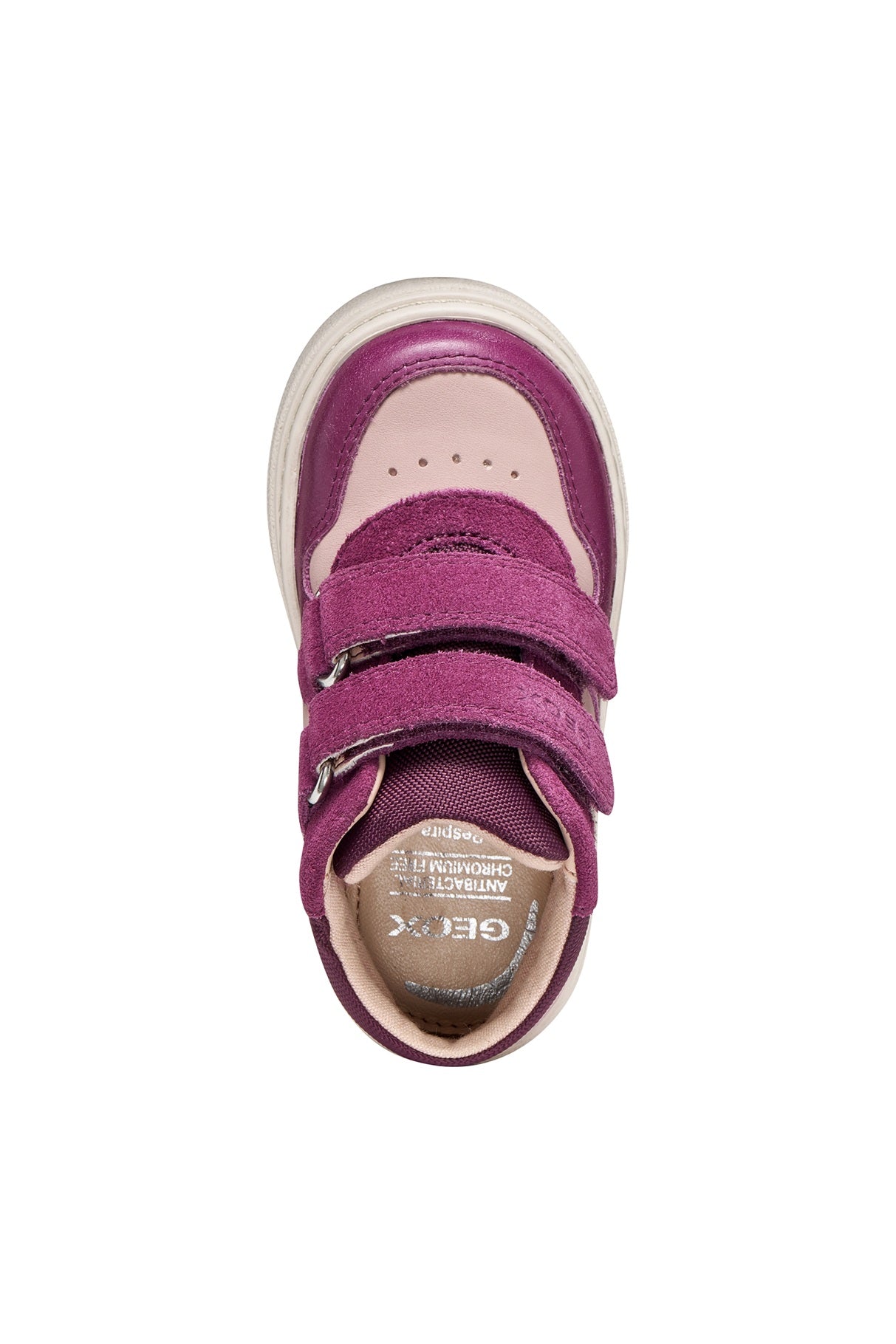 Geox Respira pantofi fete Nashik 20-27 Old Rose/Dark Purple