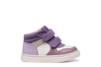 Geox Respira pantofi fete Nashik 20-27 Light Ivory/Dark Mauve