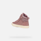 Geox Respira pantofi fete Gisli 28-36 Dark Rose/Platinum