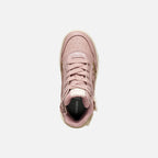 Geox Respira pantofi fete sport sneakers Washiba 28-33 Lama Old Rose/Platinum