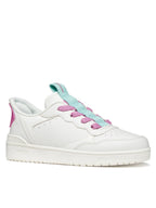 Geox Respira pantofi sport fete FASTin (slip-on)  28-37 White/Dark Pink